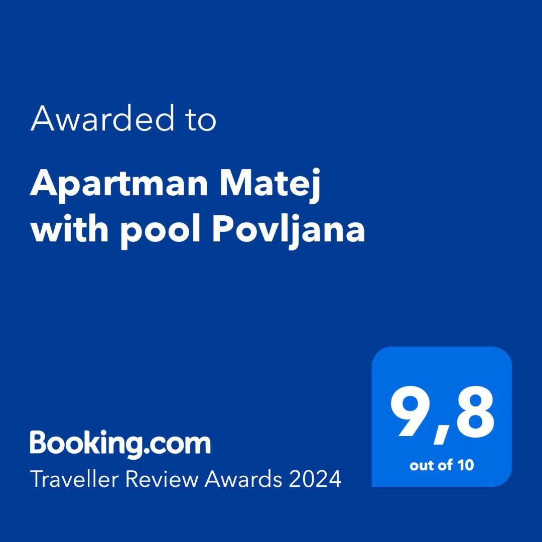 Apartman Matej With Pool 波弗加纳 外观 照片
